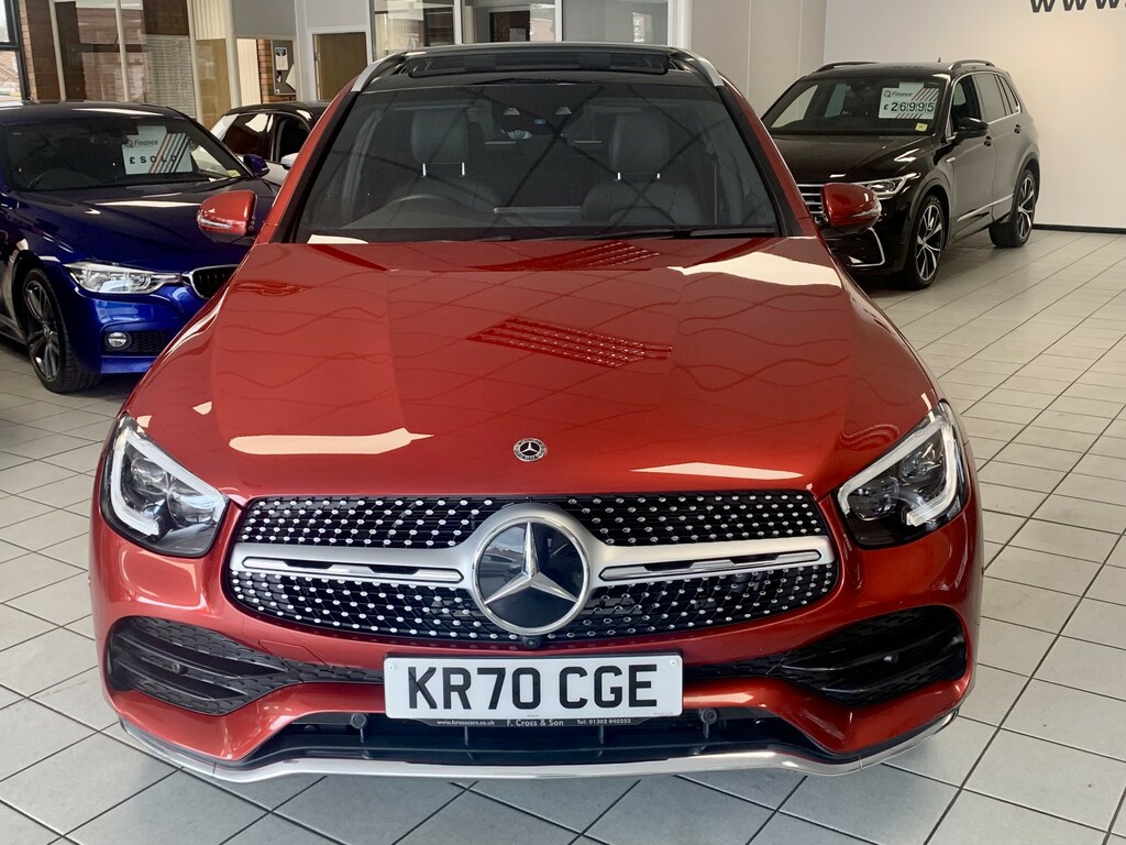 Mercedes-Benz GLC Class Suv 2.0 Glc300d Amg Line 202070 KR70CGE Red #4