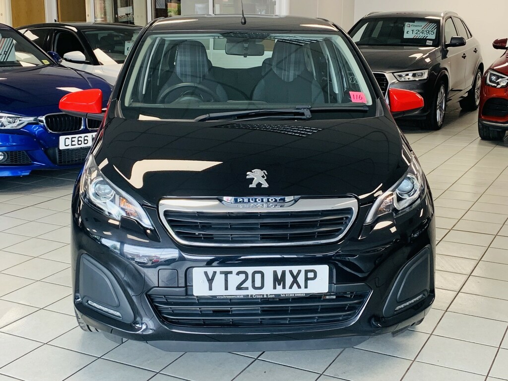 Peugeot 108 Hatchback 1.0 Active 202020 YT20MXP Black #3
