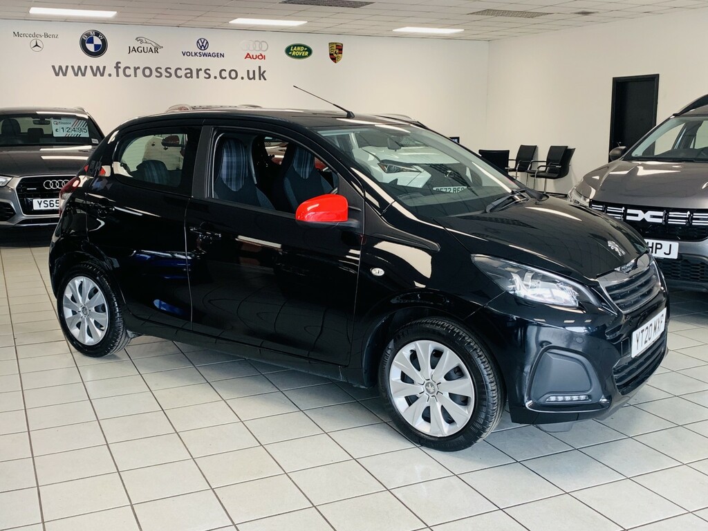 Peugeot 108 Hatchback 1.0 Active 202020 YT20MXP Black #5