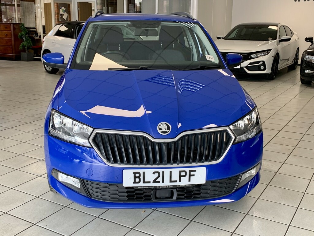 Skoda Fabia Estate 1.0 Tsi Se Drive 202121 BL21LPF Blue #4