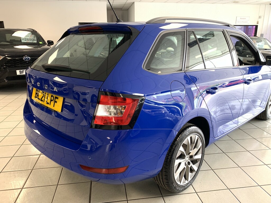 Skoda Fabia Estate 1.0 Tsi Se Drive 202121 BL21LPF Blue #6