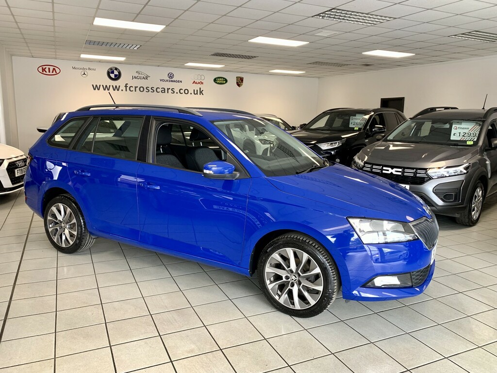 Skoda Fabia Estate 1.0 Tsi Se Drive 202121 BL21LPF Blue #5