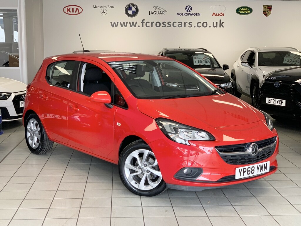 Vauxhall Corsa Hatchback 1.4 I Ecotec Energy 201868 Red