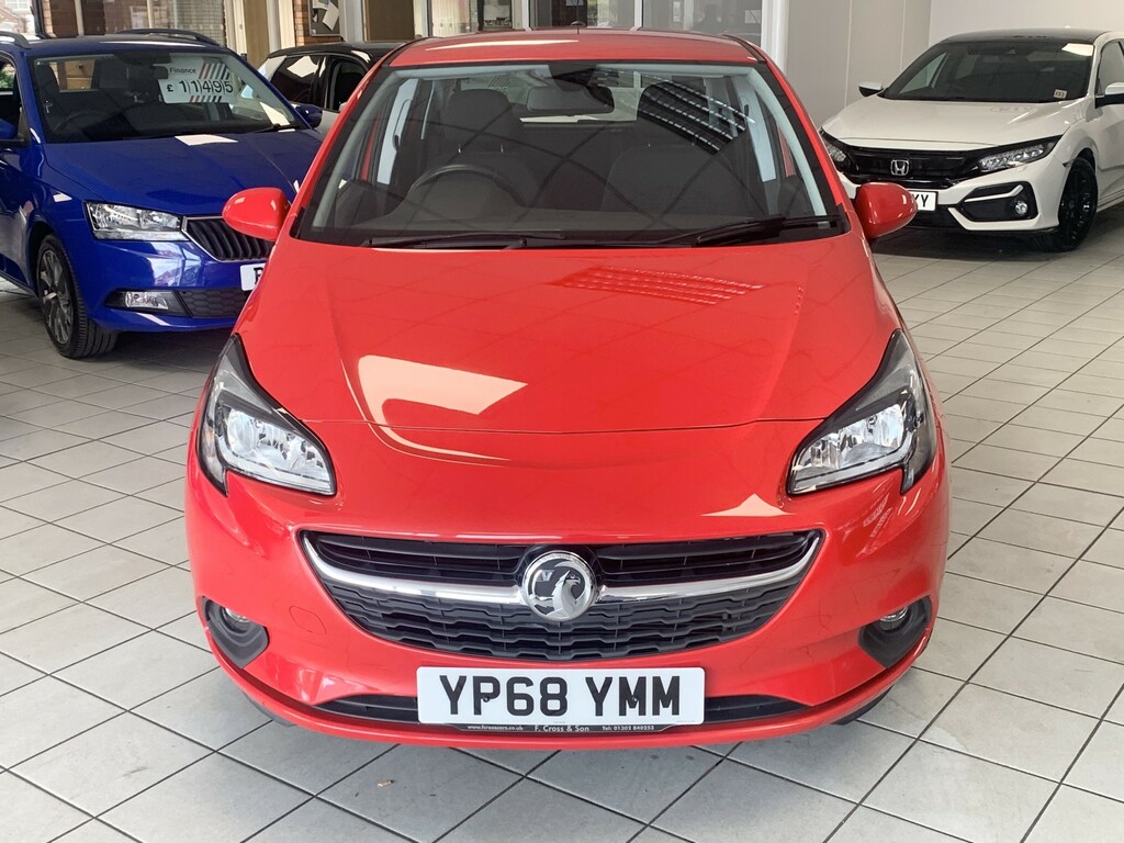 Vauxhall Corsa Hatchback 1.4 I Ecotec Energy 201868 YP68YMM Red #5