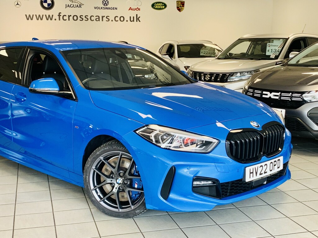 BMW 1 Series Hatchback 2.0 118D M Sport 202222 Blue #5