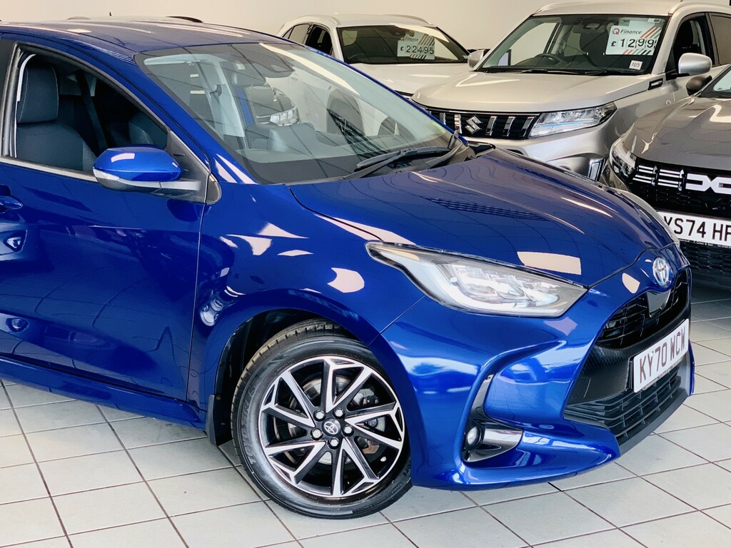 Toyota Yaris Hatchback 1.5 Vvt-h Design 202070 KY70WCW Blue #5
