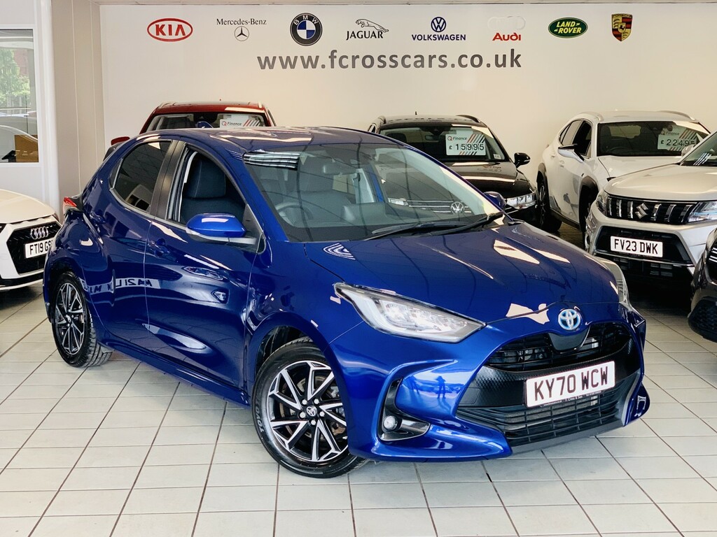 Toyota Yaris Hatchback 1.5 Vvt-h Design 202070 Blue