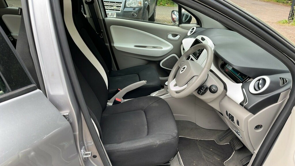 Renault Zoe Hatchback Dynamique Nav 2016 White #11