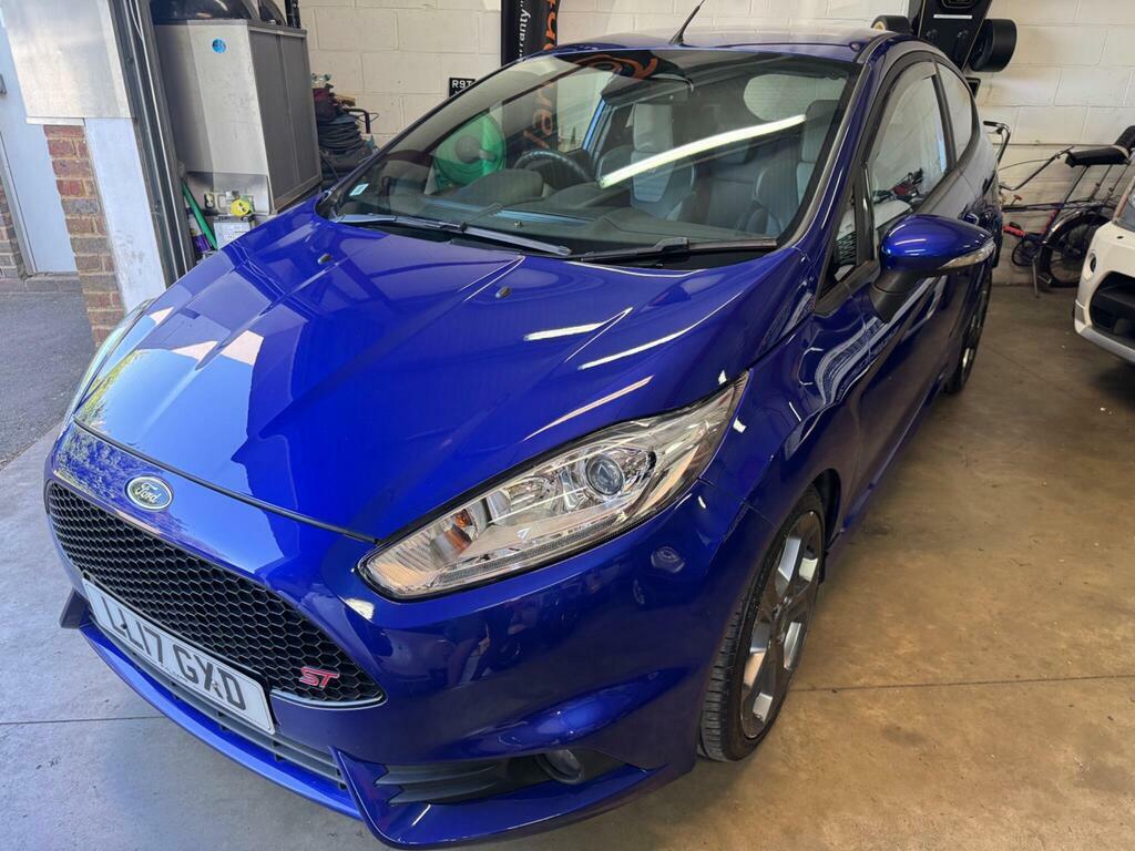 Ford Fiesta 1.6T Ecoboost St-3 Hatchback LL17GXD Blue #2