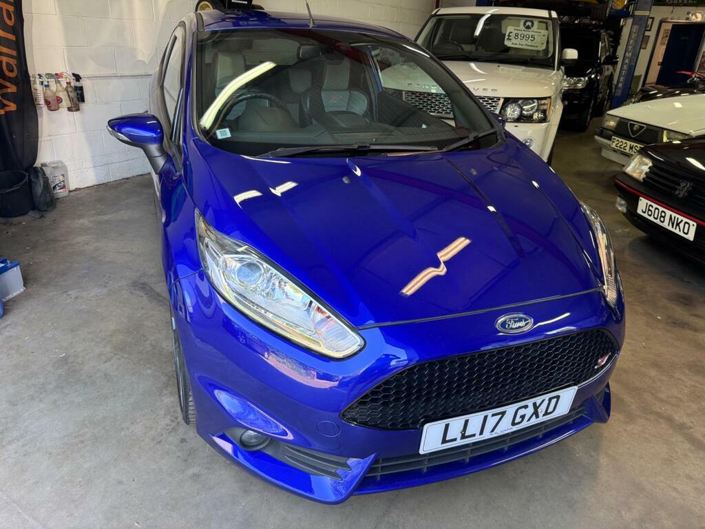 Ford Fiesta 1.6T Ecoboost St-3 Hatchback LL17GXD Blue #4