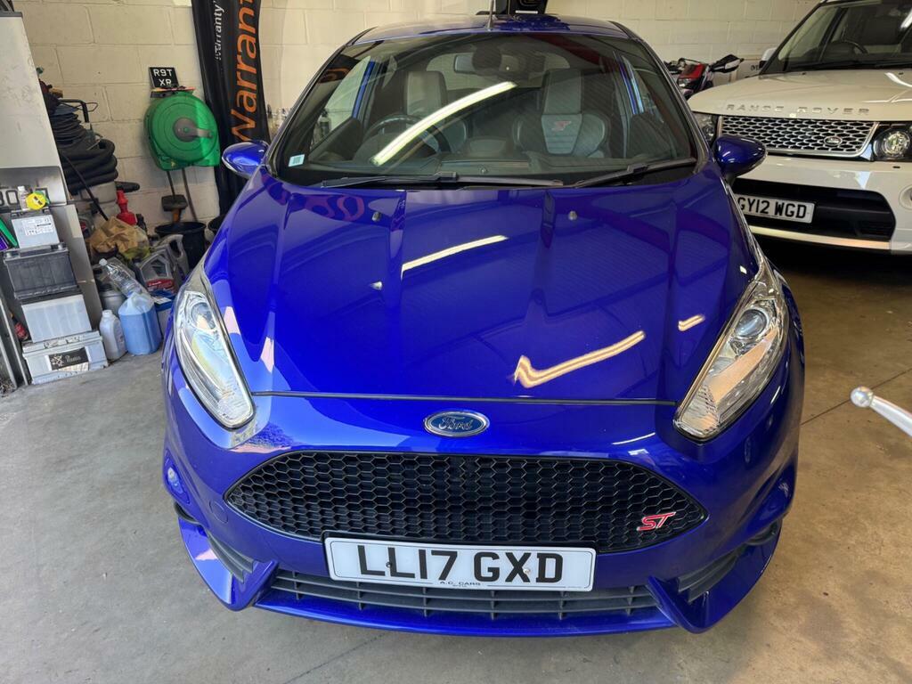 Ford Fiesta 1.6T Ecoboost St-3 Hatchback LL17GXD Blue #3