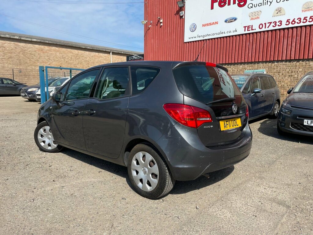 Vauxhall Meriva 1.4 16V Exclusiv Euro 5 Non Ac AF11UOL Grey #3