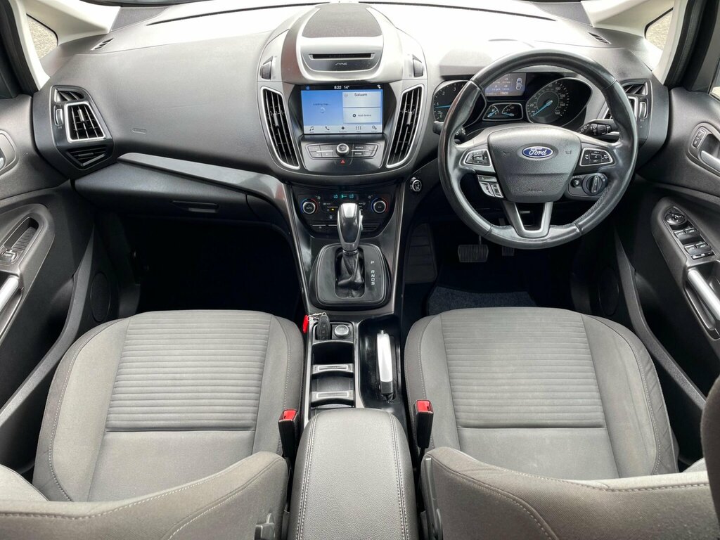 Ford C-Max 2.0 Tdci Titanium Powershift Euro 6 Ss Nav White #2
