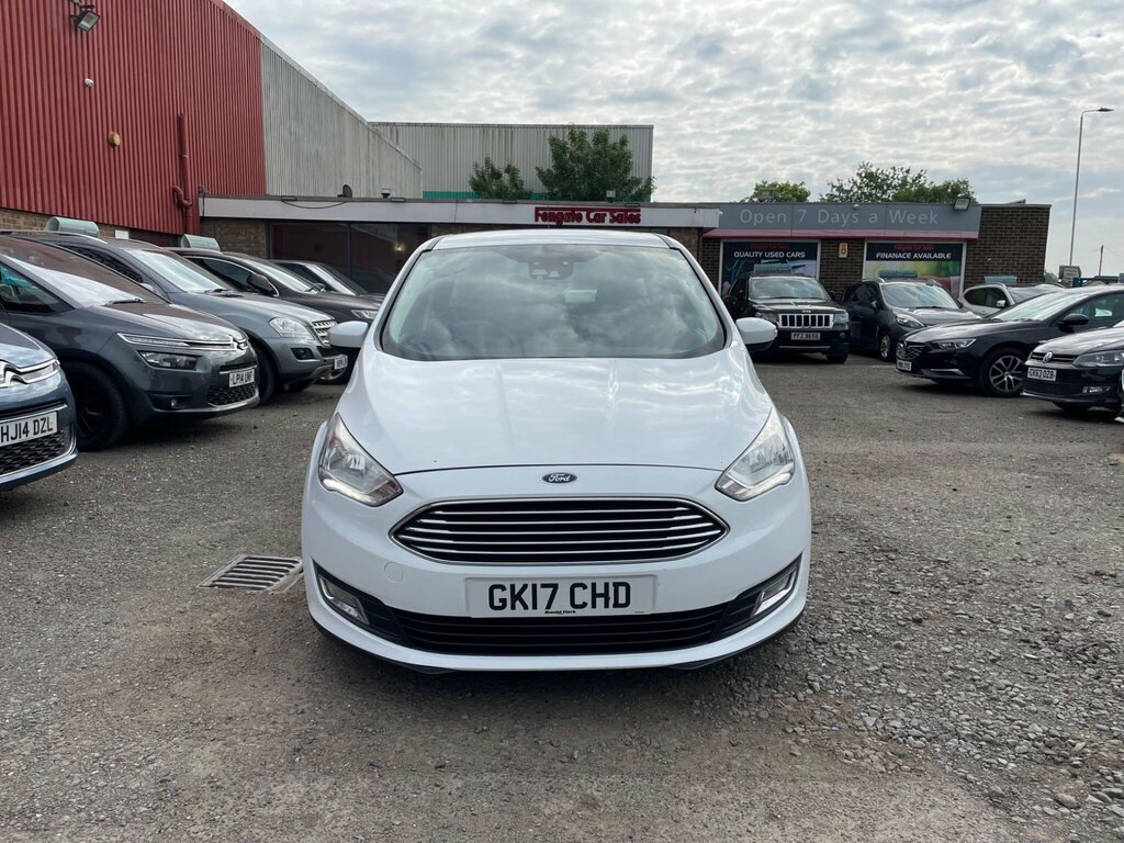 Ford C-Max 2.0 Tdci Titanium Powershift Euro 6 Ss Nav White #3