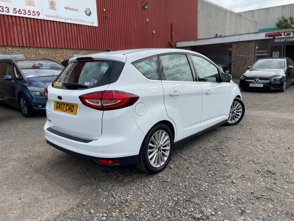 Ford C-Max 2.0 Tdci Titanium Powershift Euro 6 Ss Nav White #6