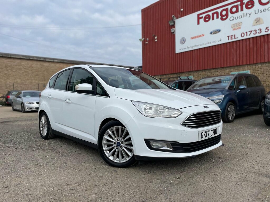 Ford C-Max 2.0 Tdci Titanium Powershift Euro 6 Ss Nav White #5