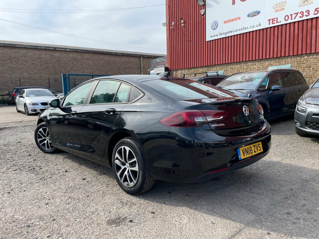Vauxhall Insignia 1.6 Turbo D Ecotec Design Grand Sport Euro 6 Ss VN18ZVS Black #3