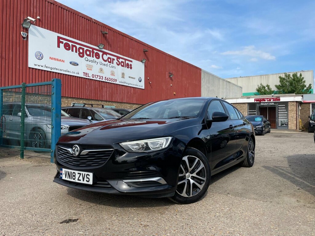 Vauxhall Insignia 1.6 Turbo D Ecotec Design Grand Sport Euro 6 Ss Black