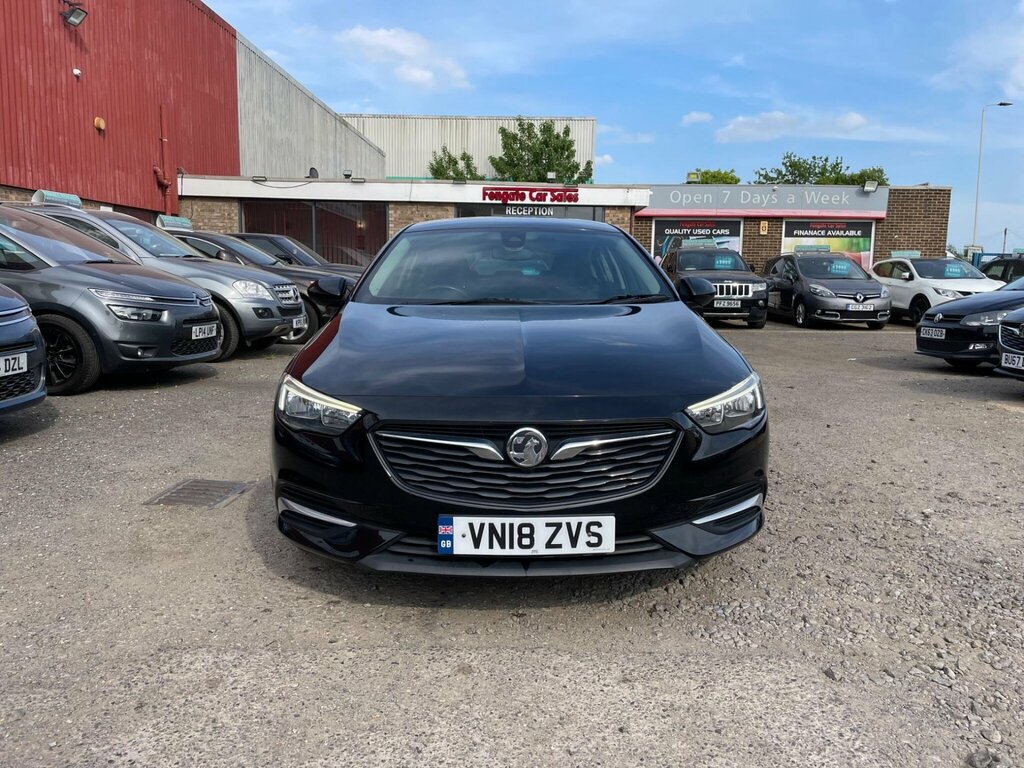 Vauxhall Insignia 1.6 Turbo D Ecotec Design Grand Sport Euro 6 Ss VN18ZVS Black #5