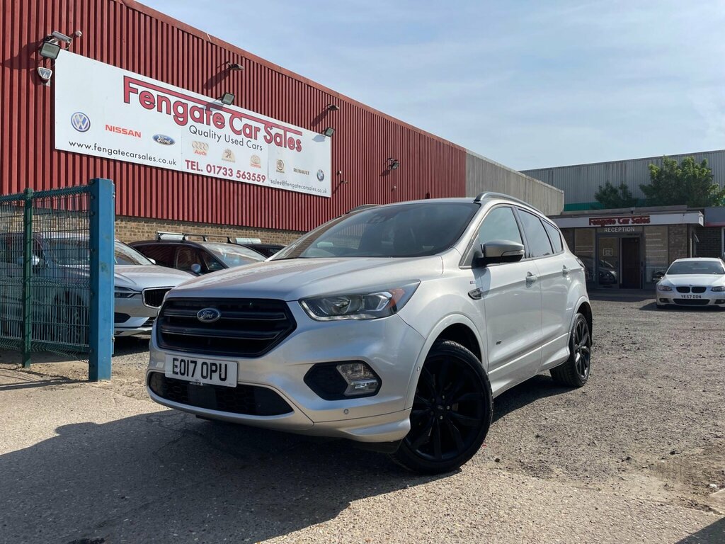 Ford Kuga 2.0 Tdci St-line X Powershift Awd Euro 6 Ss EO17OPU Silver
