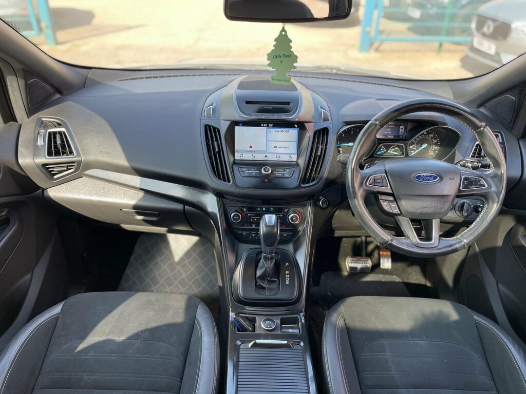 Ford Kuga 2.0 Tdci St-line X Powershift Awd Euro 6 Ss EO17OPU Silver #2