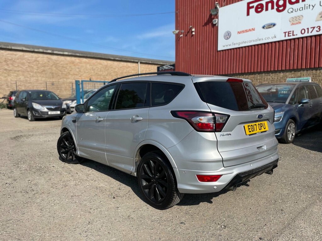 Ford Kuga 2.0 Tdci St-line X Powershift Awd Euro 6 Ss EO17OPU Silver #6