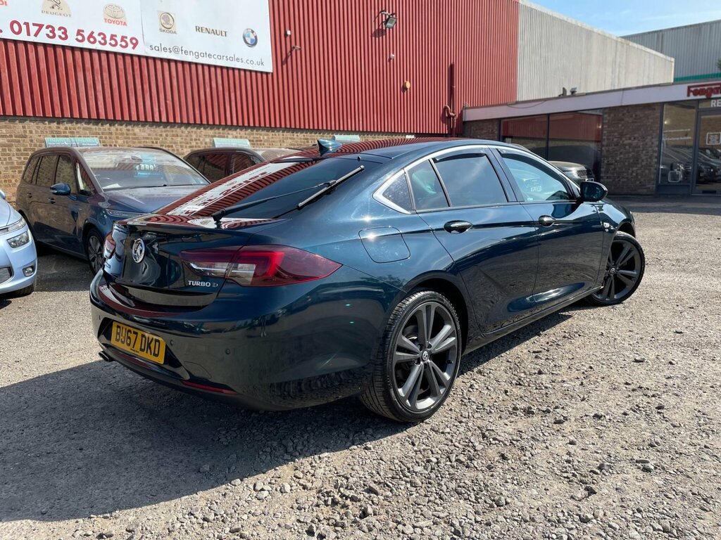 Vauxhall Insignia 2.0 Turbo D Blueinjection Elite Nav Grand Sport Eu BU67DKD Green #3