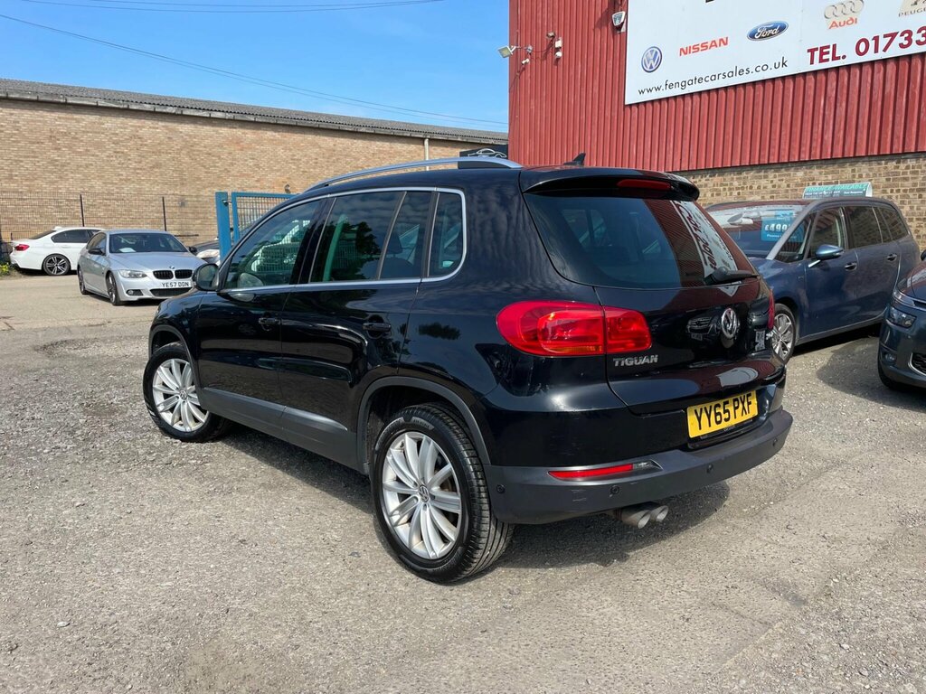 Volkswagen Tiguan 2.0 Tdi Bluemotion Tech Match Edition Dsg 4Wd Euro YY65PXF Black #6