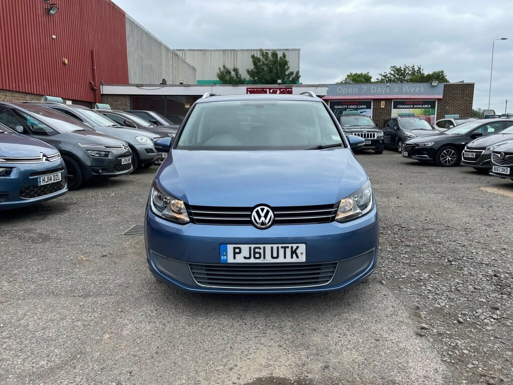 Volkswagen Touran 1.6 Tdi Se Dsg Euro 5 PJ61UTK Blue #5