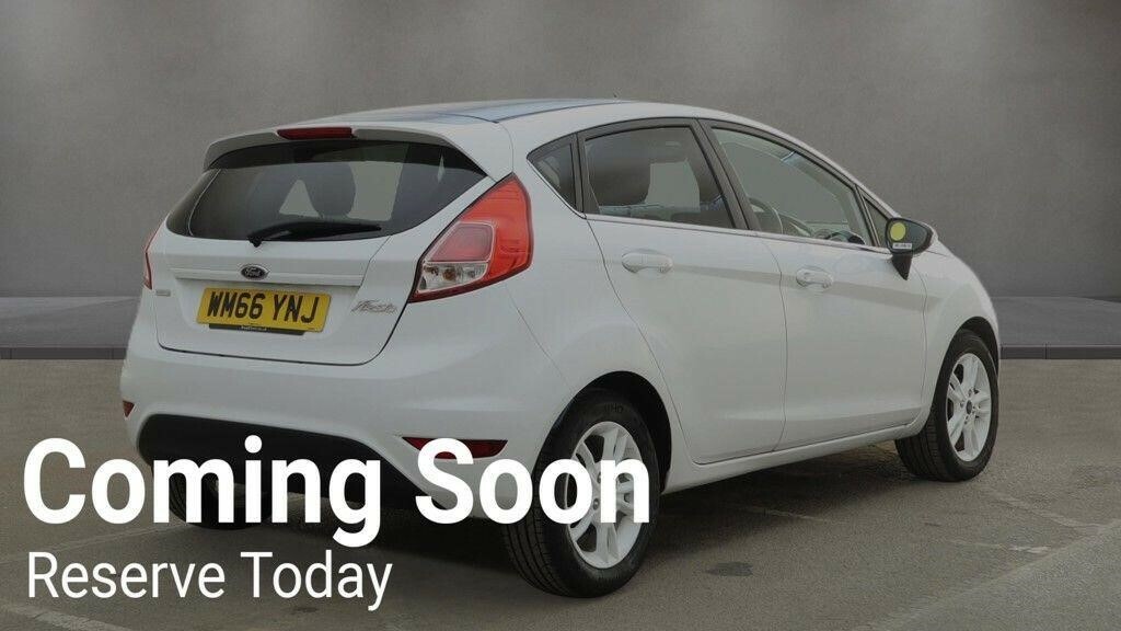 Ford Fiesta 1.0T Ecoboost Zetec White Edition Euro 6 Ss  #3
