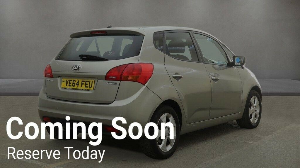 Kia Venga 1.6 3 Euro 5 Sat Nav VE64FEU Silver #2