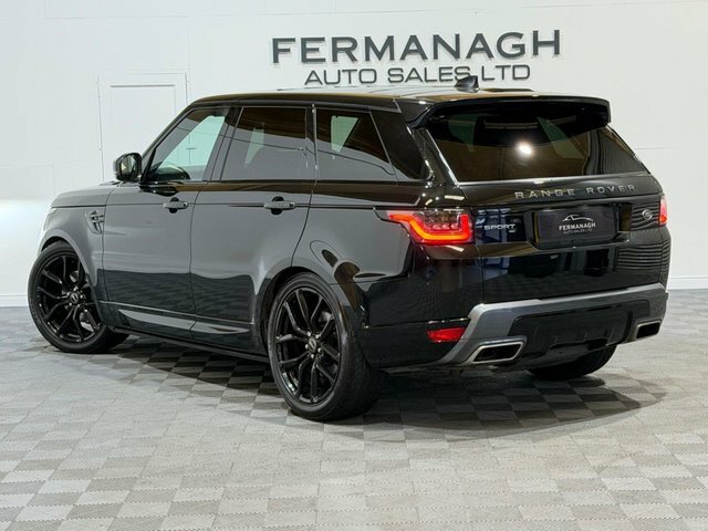 Land Rover Range Rover Sport 3.0 D300 Mhev Hse Silver Suv 4Wd E EY22OYB Black #3