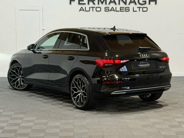 Audi A3 2.0 Tdi 35 Sport Sportback S Tronic Eur BX23HVP Black #3