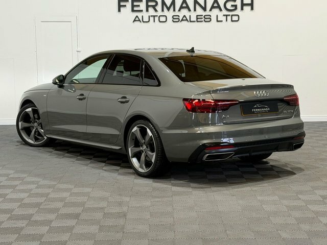 Audi A4 2.0 Tfsi 35 S Line Saloon S Tronic Euro GV72EAJ Grey #3