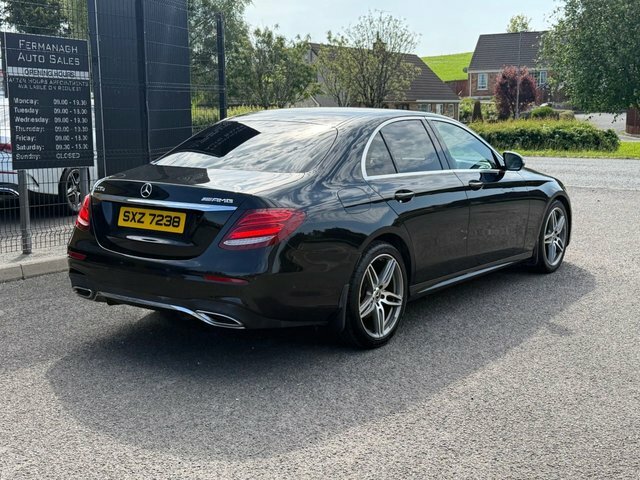 Mercedes-Benz E Class 2.0 E220d Amg Line Saloon G-tronic Eur SXZ7238 Black #3