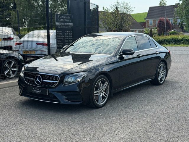 Mercedes-Benz E Class 2.0 E220d Amg Line Saloon G-tronic Eur SXZ7238 Black #6