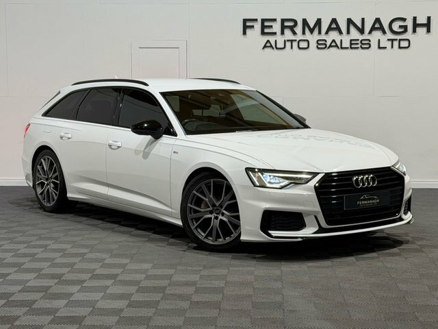 Audi A6 Avant 2.0 Tdi 40 Black Edition Estate S Troni White