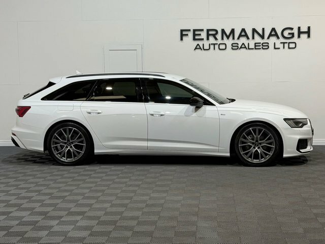 Audi A6 Avant 2.0 Tdi 40 Black Edition Estate S Troni VBZ949 White #2