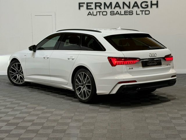 Audi A6 Avant 2.0 Tdi 40 Black Edition Estate S Troni VBZ949 White #3