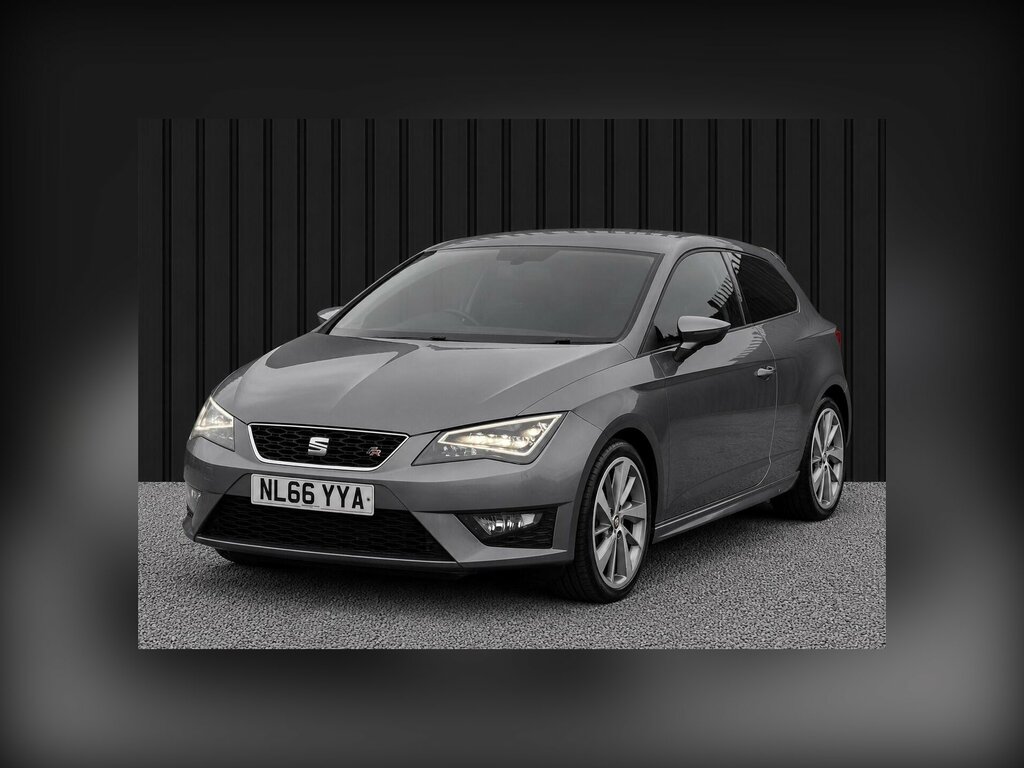 Seat Leon 2.0 Tdi Fr Titanium Sport Coupe Euro 6 Ss NL66YYA Grey #6
