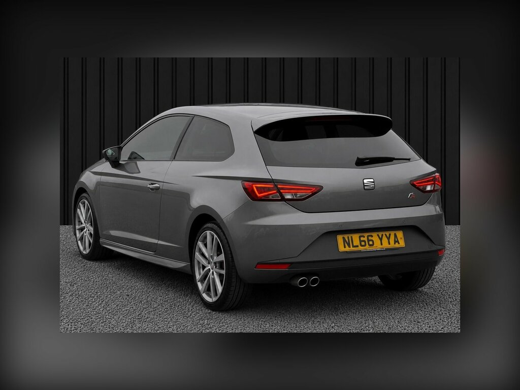 Seat Leon 2.0 Tdi Fr Titanium Sport Coupe Euro 6 Ss NL66YYA Grey #2