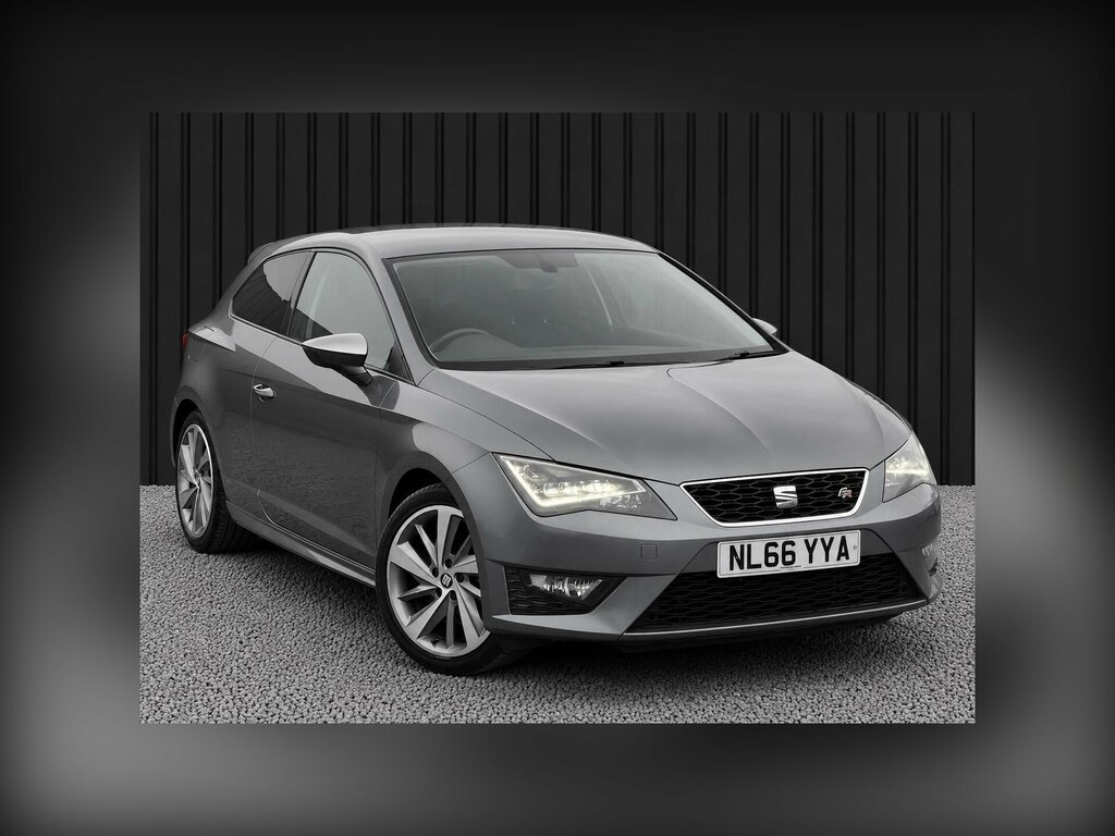Seat Leon 2.0 Tdi Fr Titanium Sport Coupe Euro 6 Ss NL66YYA Grey