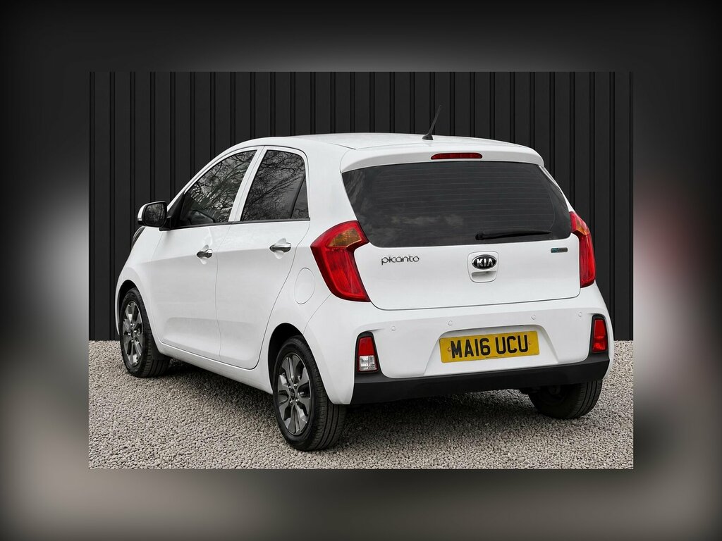 Kia Picanto 1.25 Ecodynamics 2 Euro 6 Ss MA16UCU White #2