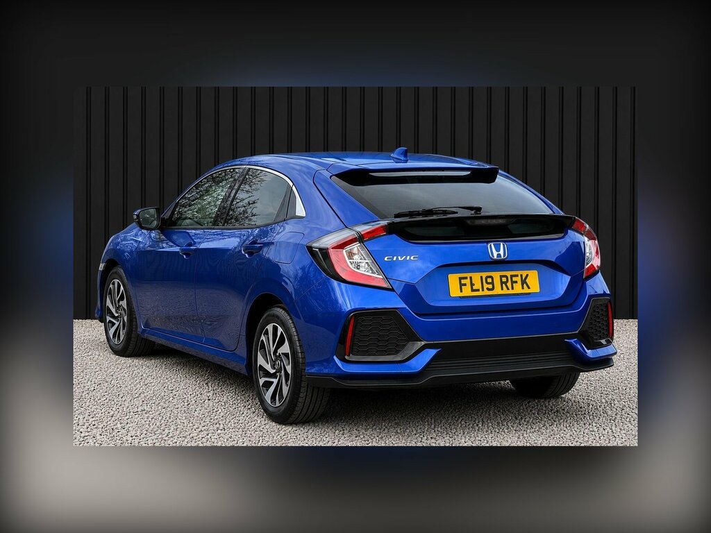 Honda Civic 1.6 I-dtec Se Euro 6 Ss FL19RFK Blue #2