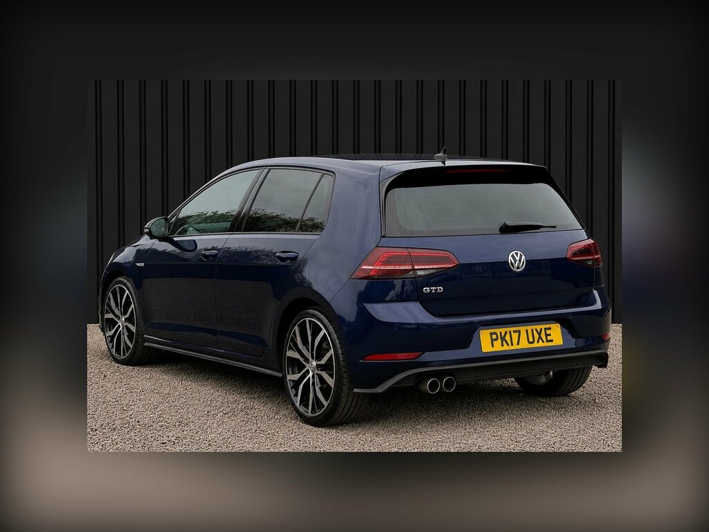 Volkswagen Golf 2.0 Tdi Bluemotion Tech Gtd Dsg Euro 6 Ss PK17UXE Blue #2