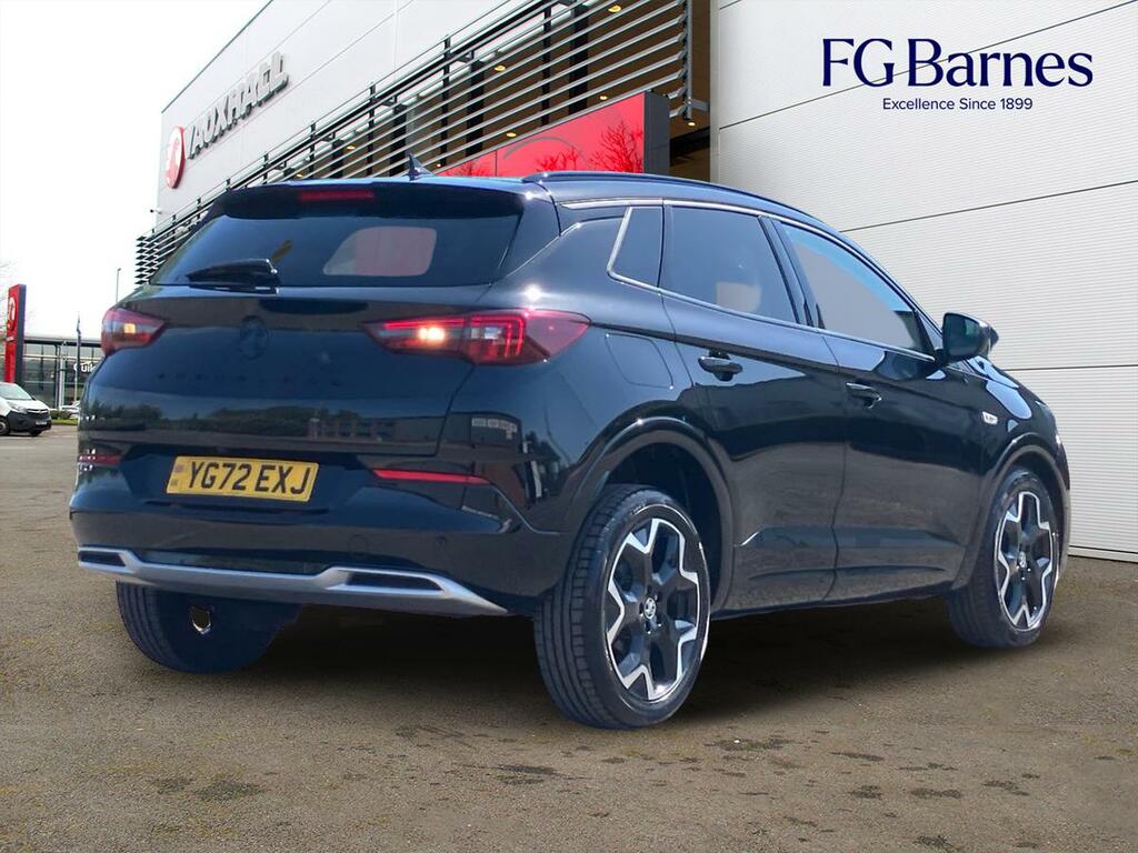 Vauxhall Grandland 1.2 Turbo Ultimate YG72EXJ Black #3