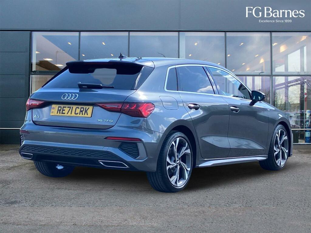 Audi A3 35 Tfsi S Line S Tronic RE71CRK Grey #3