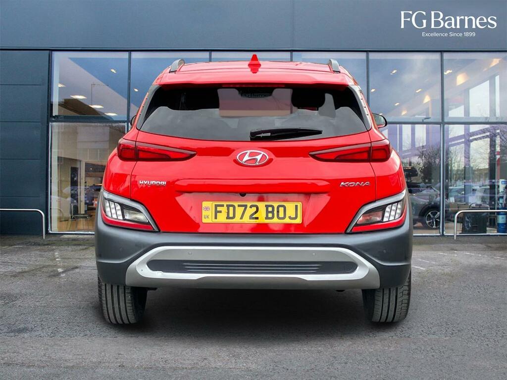 Hyundai Kona 1.0 Tgdi 48V Mhev Premium FD72BOJ Red #4