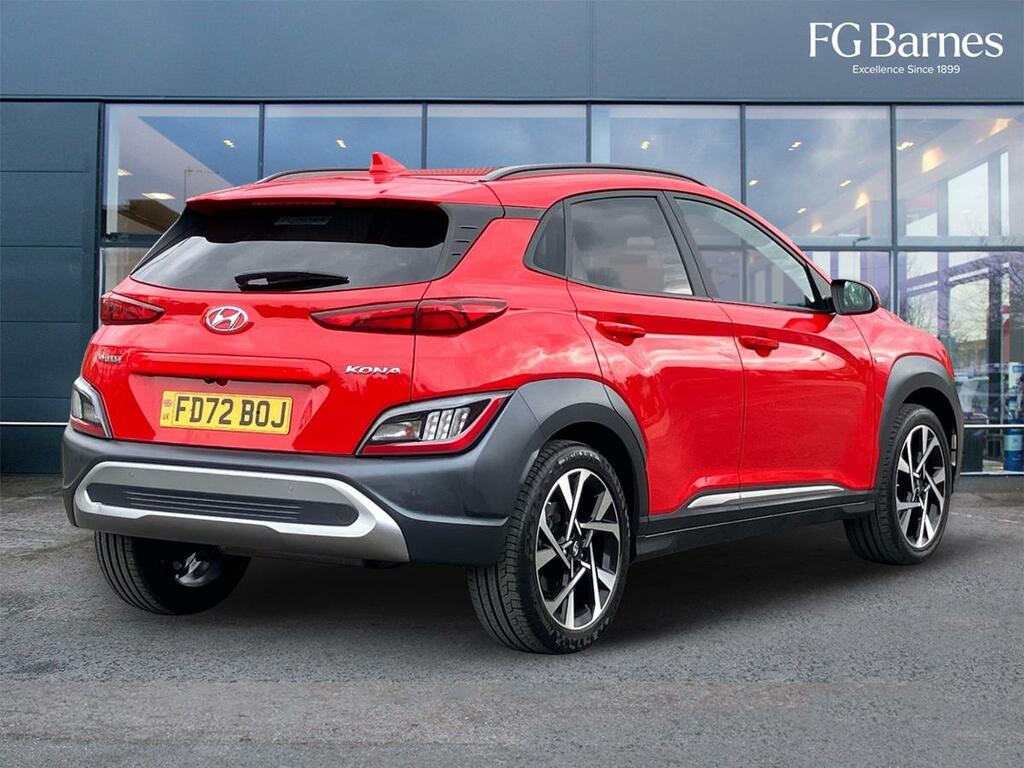 Hyundai Kona 1.0 Tgdi 48V Mhev Premium FD72BOJ Red #3