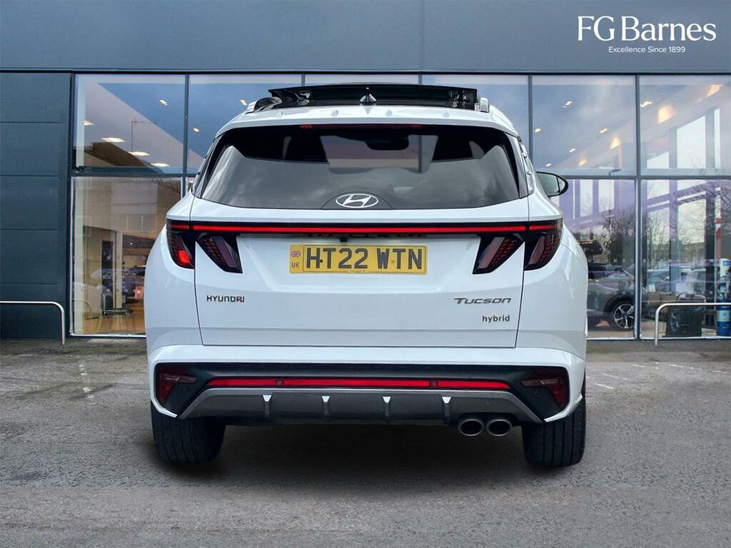 Hyundai Tucson 1.6 Tgdi Hybrid 230 N Line S 2Wd HT22WTN White #4